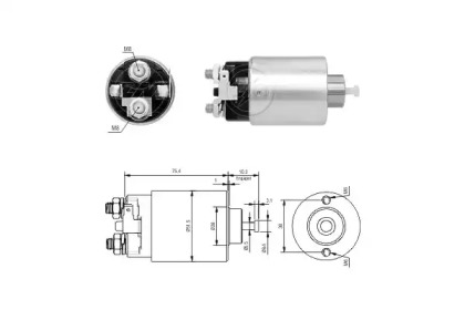 Contactor, electromotor