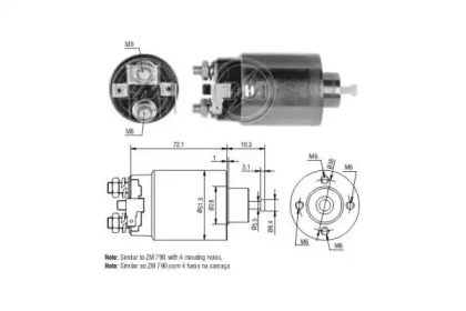 Contactor, electromotor