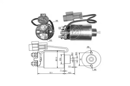 Contactor, electromotor