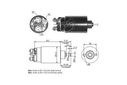 Contactor, electromotor