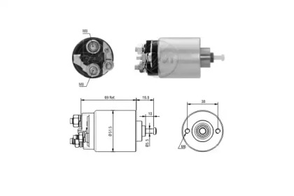 Contactor, electromotor