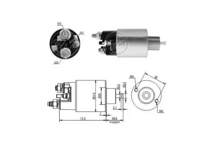 Contactor, electromotor