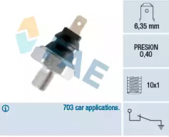 Indicator presiune ulei