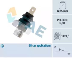 Indicator presiune ulei