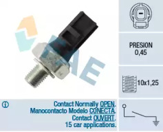 Indicator presiune ulei