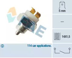 Contactor, lumină mers inapoi