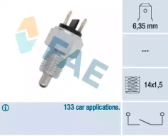 Contactor, lumină mers inapoi