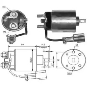 Contactor, electromotor