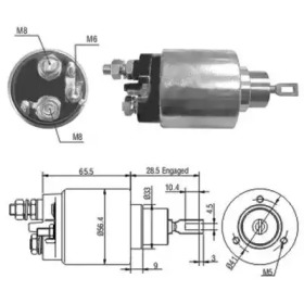 Contactor, electromotor