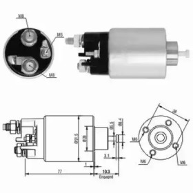 Contactor, electromotor