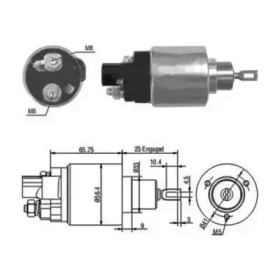 Contactor, electromotor