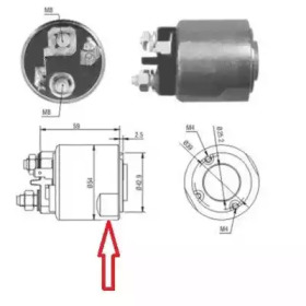 Contactor, electromotor