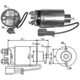 Contactor, electromotor