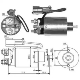 Contactor, electromotor