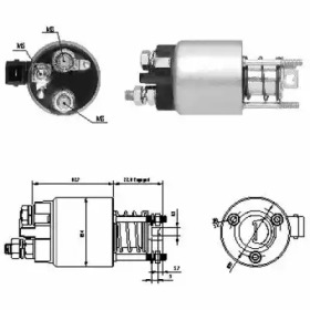 Contactor, electromotor