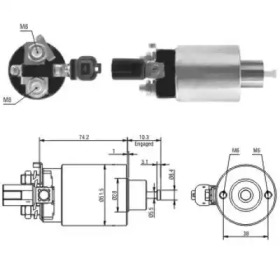 Contactor, electromotor