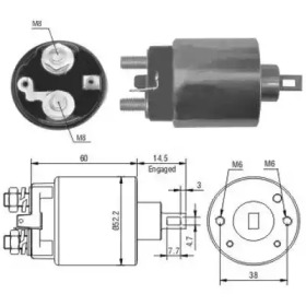 Contactor, electromotor