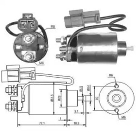 Contactor, electromotor