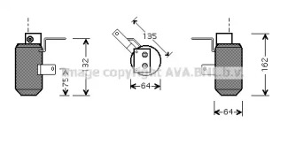 Filtru uscator aer condiționat