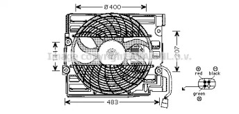 Ventilator răcire motor