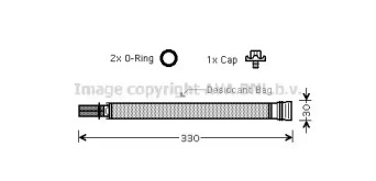 Filtru uscator aer condiționat