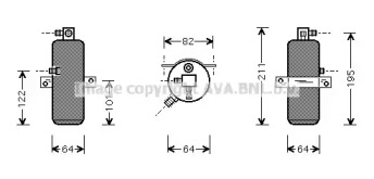 Filtru uscator aer condiționat