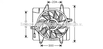 Ventilator răcire motor