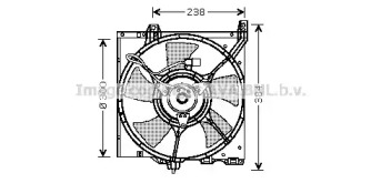 Ventilator răcire motor