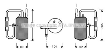 Filtru uscator aer condiționat