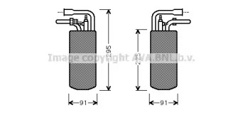 Filtru uscator aer condiționat