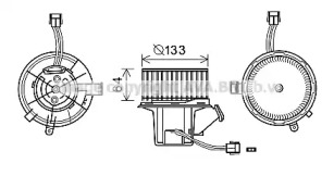 Motor electric, aeroterma