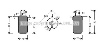 Filtru uscator aer condiționat