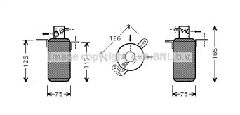 Filtru uscator aer condiționat