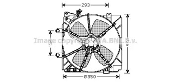 Ventilator răcire motor