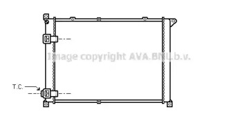 Radiator apă răcire motor