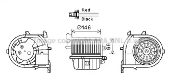 Motor electric, aeroterma