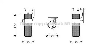 Filtru uscator aer condiționat