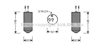 Filtru uscator aer condiționat