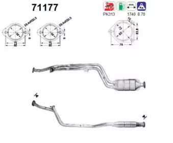 SPINKA MOCOWANIA PODSZYBIA / LISTWY HONDA ACCORD 90-93 / CIVIC 95-00 / LEGEND 96-06 (10SZT.)