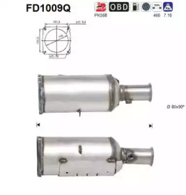 Filtru de particule / funingine, evacuare