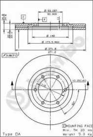 CILINDRU RECEPTOR FRANA