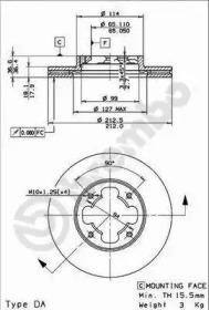 CILINDRU RECEPTOR FRANA