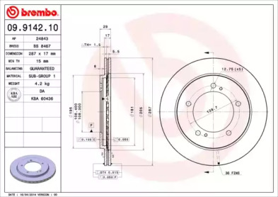 PALETA VENTILATOR, RACIRE MOTOR