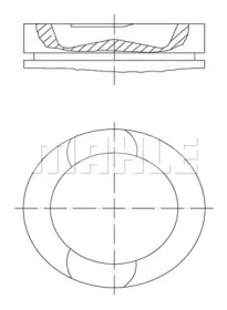 Set segmenti pistoane