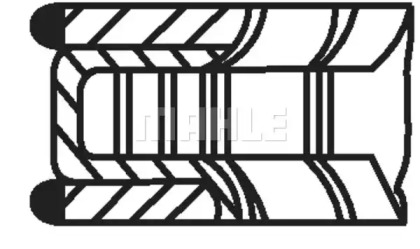 Set segmenti pistoane