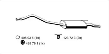 TARCZA HAM. DB T. C257/X253/C253/W213 2,0-3,0 4-MATIC 15-