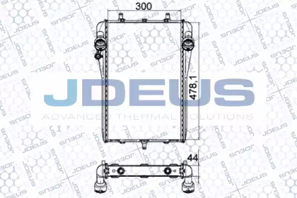 Radiator apă răcire motor