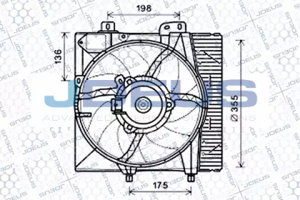 Ventilator răcire motor