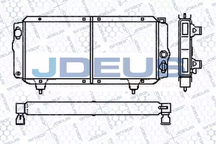 Radiator apă răcire motor