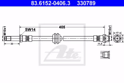 FURTUN FRANA BMW 3/Z4 1,6-3,0 97-08 STG/DR